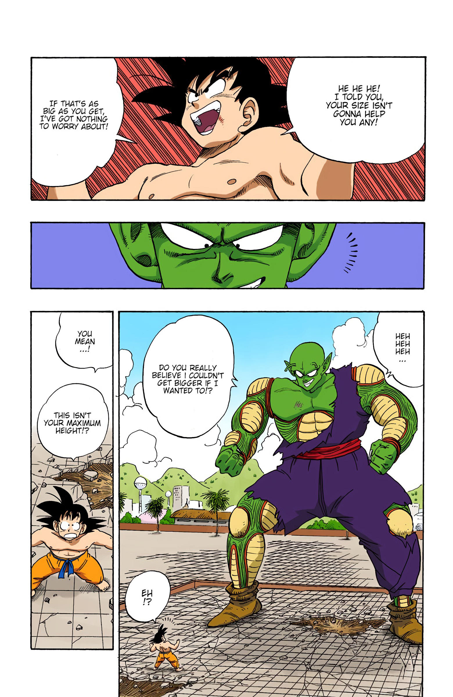 Dragon Ball - Full Color Edition Vol.16 Chapter 187: Piccolo's Super Giantification Spell page 8 - Mangakakalot