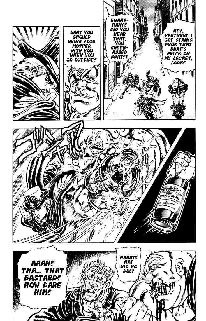 Jojo's Bizarre Adventure Vol.2 Chapter 9 : The Live Subject Test On The Mask page 18 - 