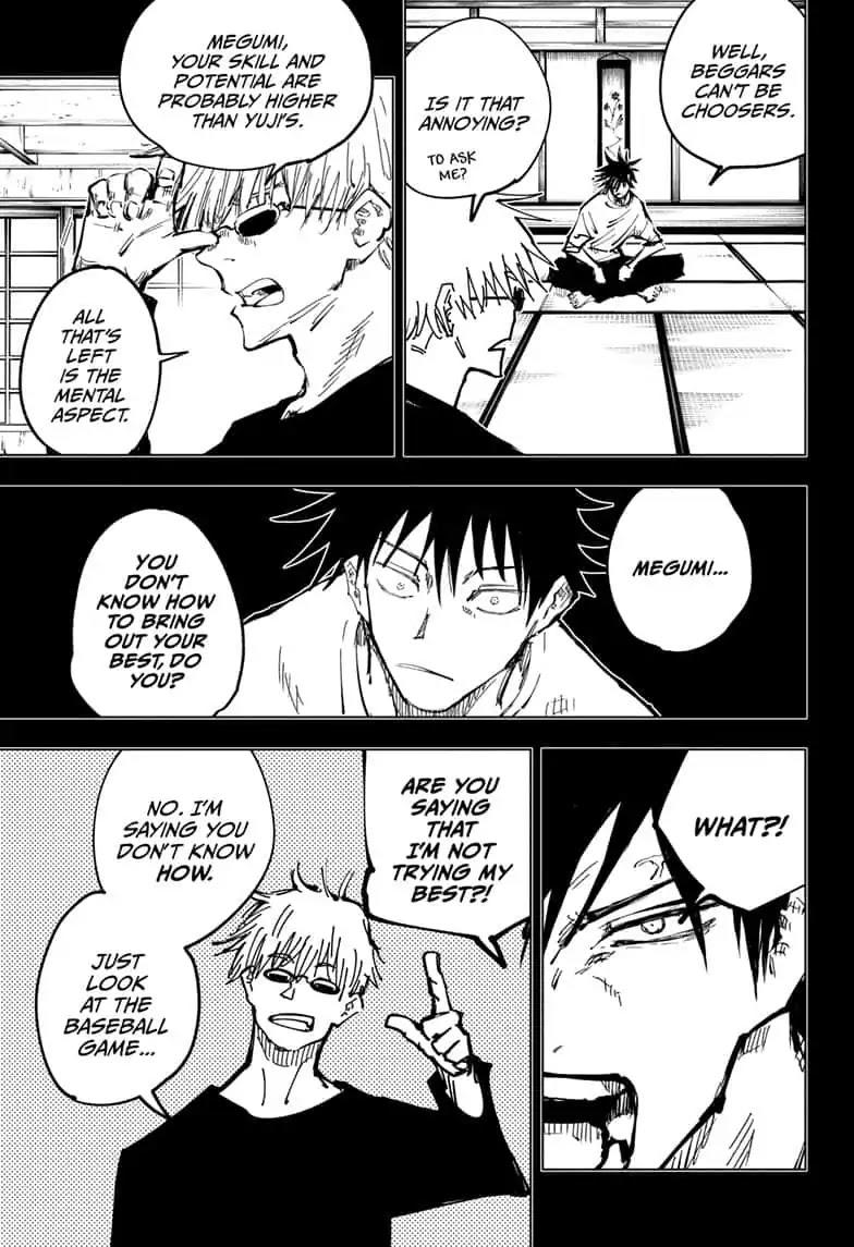 Jujutsu Kaisen Chapter 58: The Origin Of Obedience, Part 4 page 7 - Mangakakalot