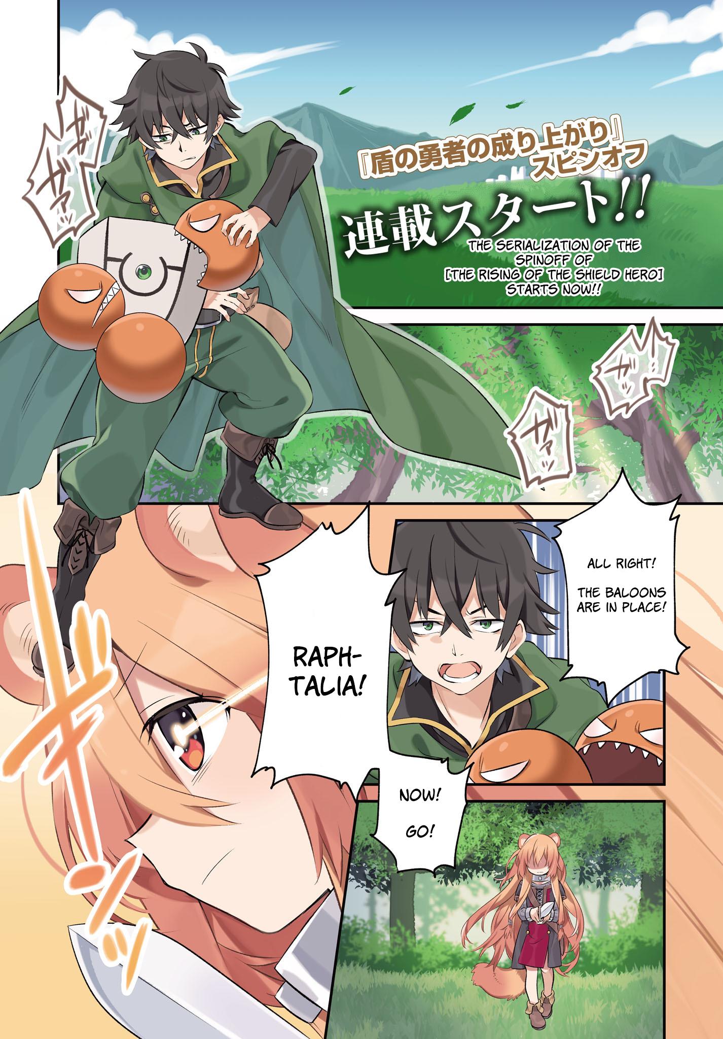 Terminou o mangá A Day in the Life of the Shield Hero