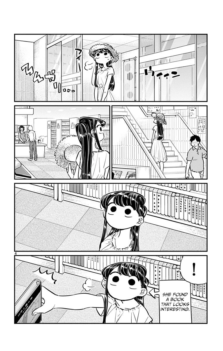 Komi-San Wa Komyushou Desu Vol.3 Chapter 41: Library page 4 - Mangakakalot