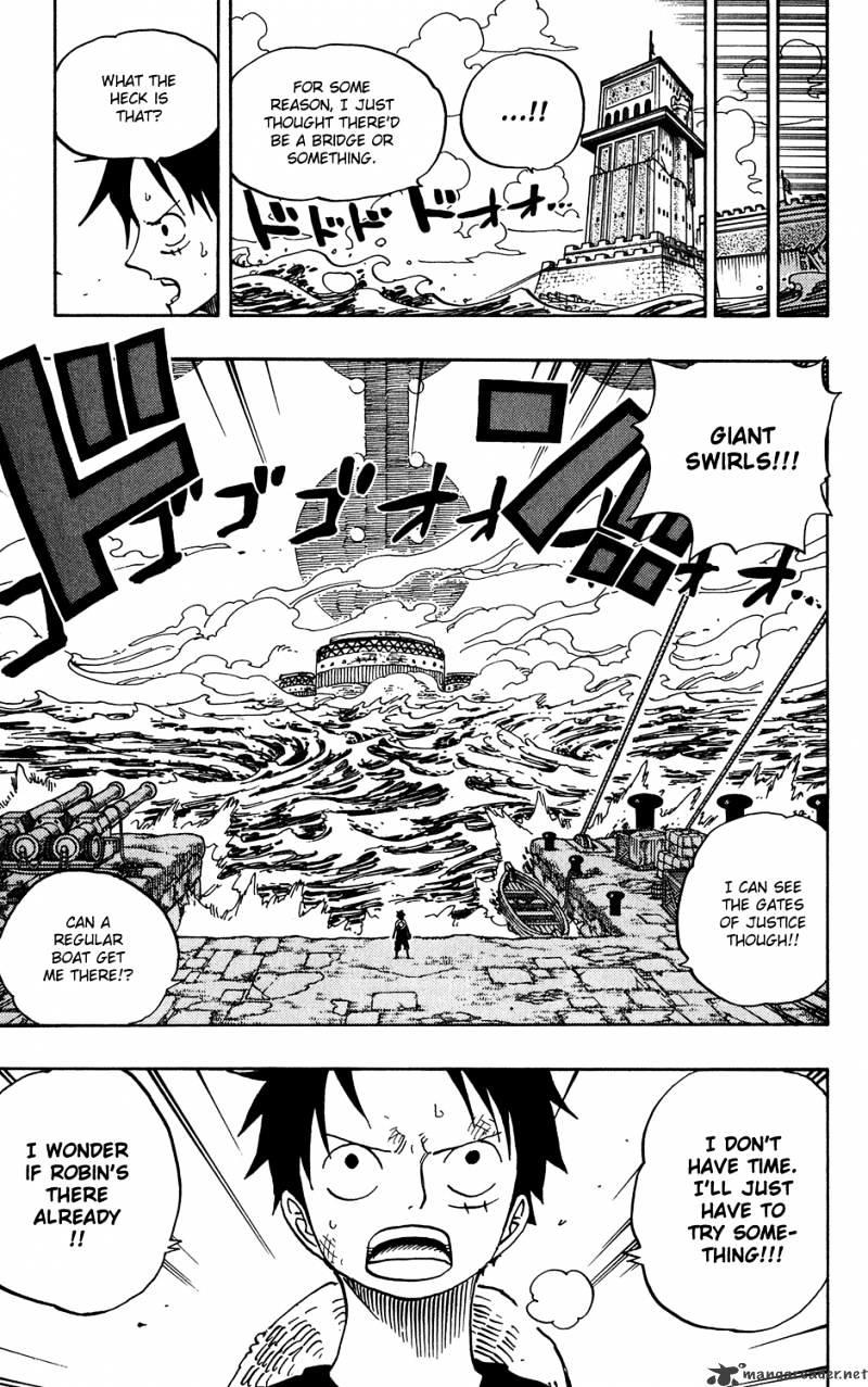 One Piece Chapter 402 : Handcuff Number 2 page 14 - Mangakakalot