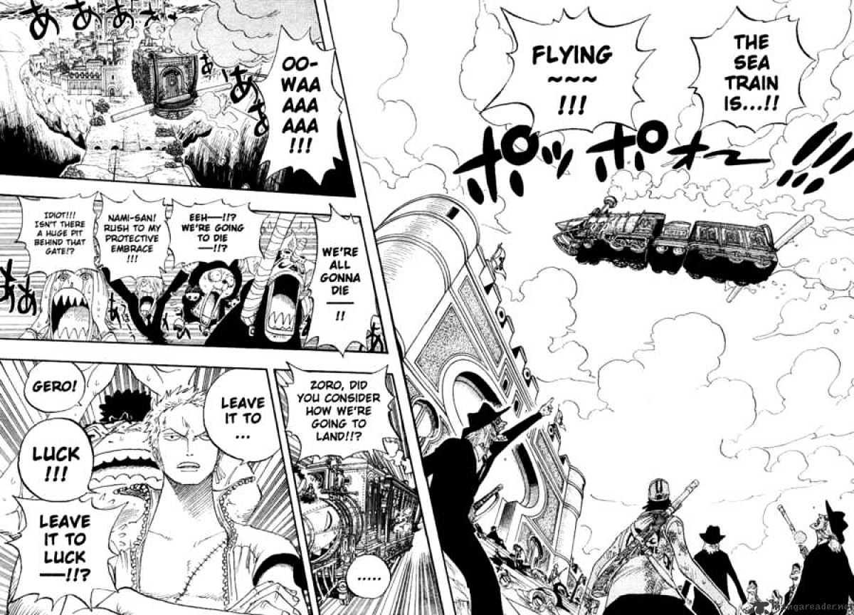 One Piece Chapter 380 : The Train S Arrival At Enies Lobby Main Land page 10 - Mangakakalot