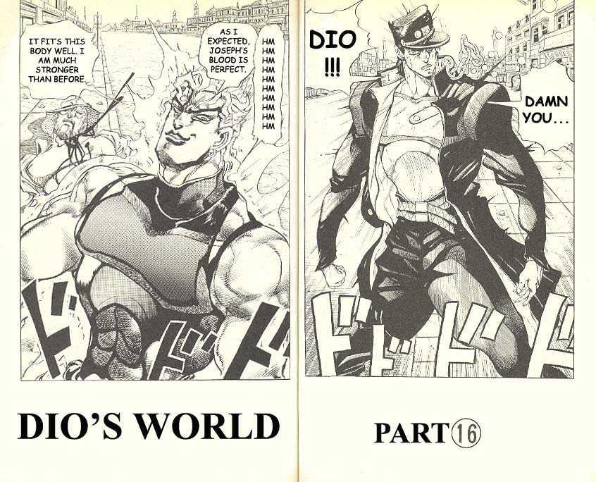 Jojo's Bizarre Adventure Vol.28 Chapter 262 : Dio's World Pt.16 page 1 - 