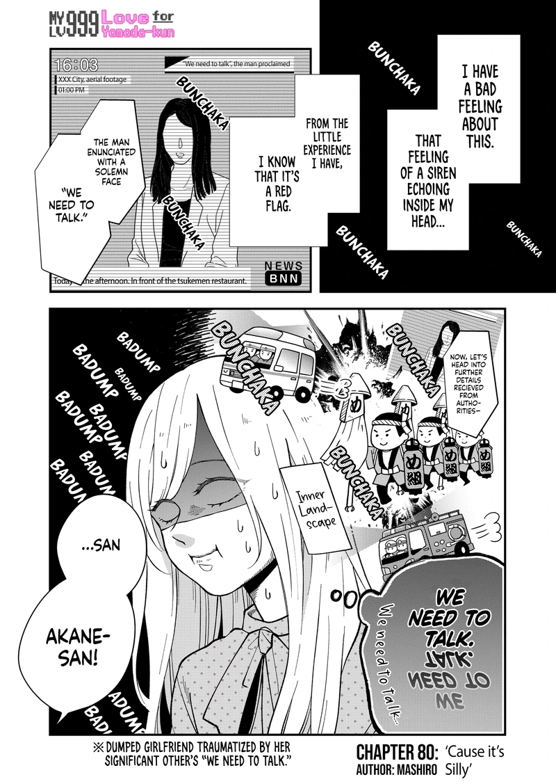 Read My Lv999 Love For Yamada-Kun Chapter 43: Turned Out To Be A Lie on  Mangakakalot