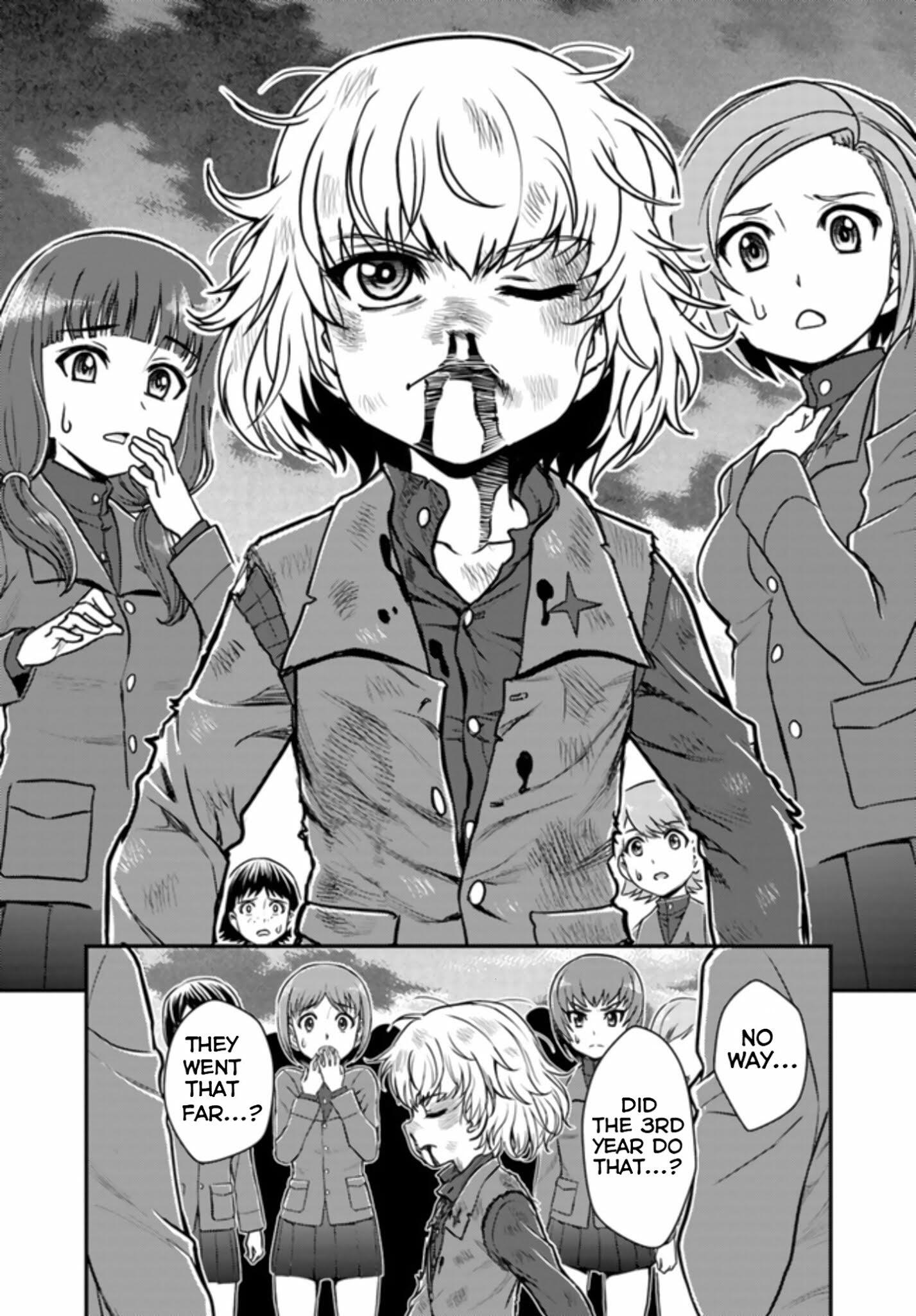 Girls und panzer манга на русском читать фото 35