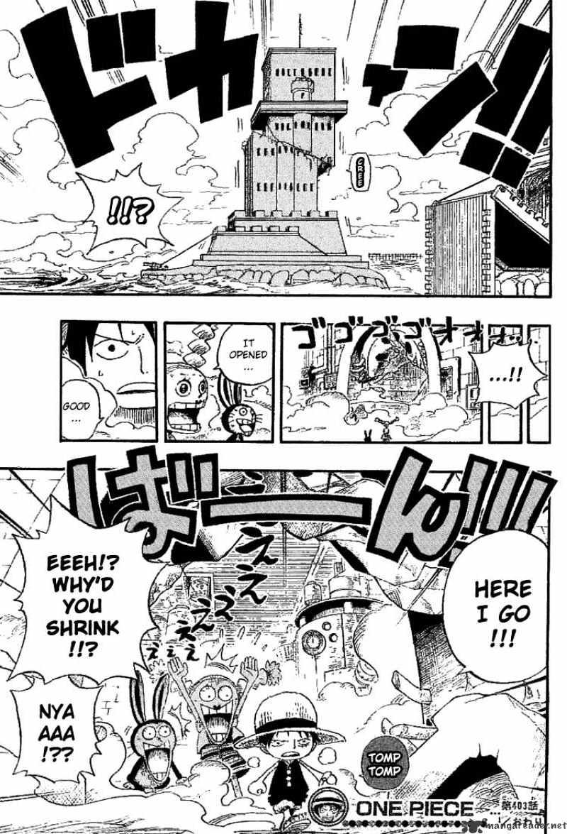 One Piece Chapter 403 : Mr. Kishido page 19 - Mangakakalot