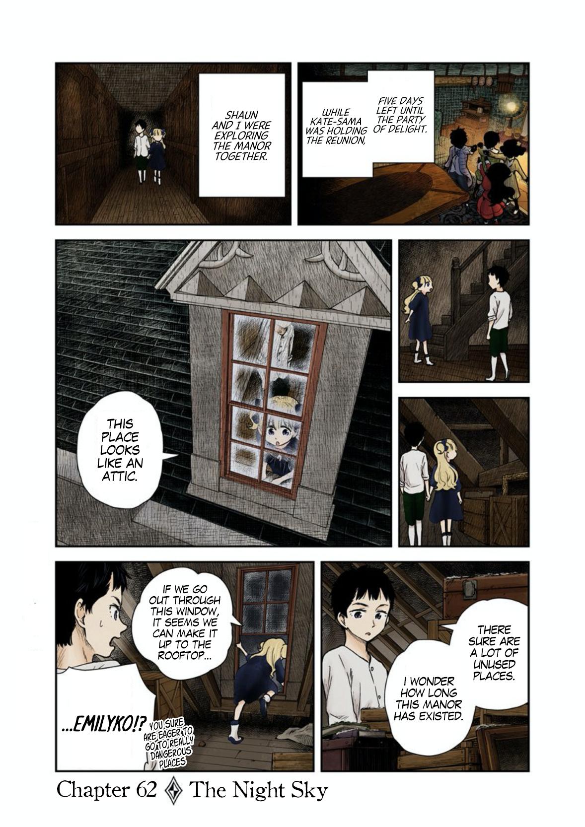 Shadow House Vol.5 Chapter 62: The Night Sky page 2 - 