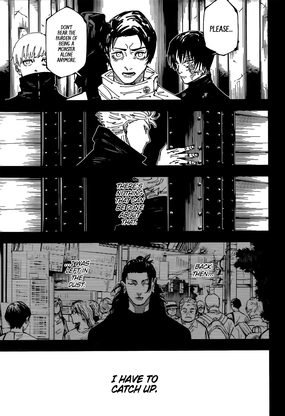 Jujutsu Kaisen Chapter 261: The Decisive Battle In The Uninhabited, Demon-Infested Shinjuku ㉞ page 12 - kaisenjujutsu.com