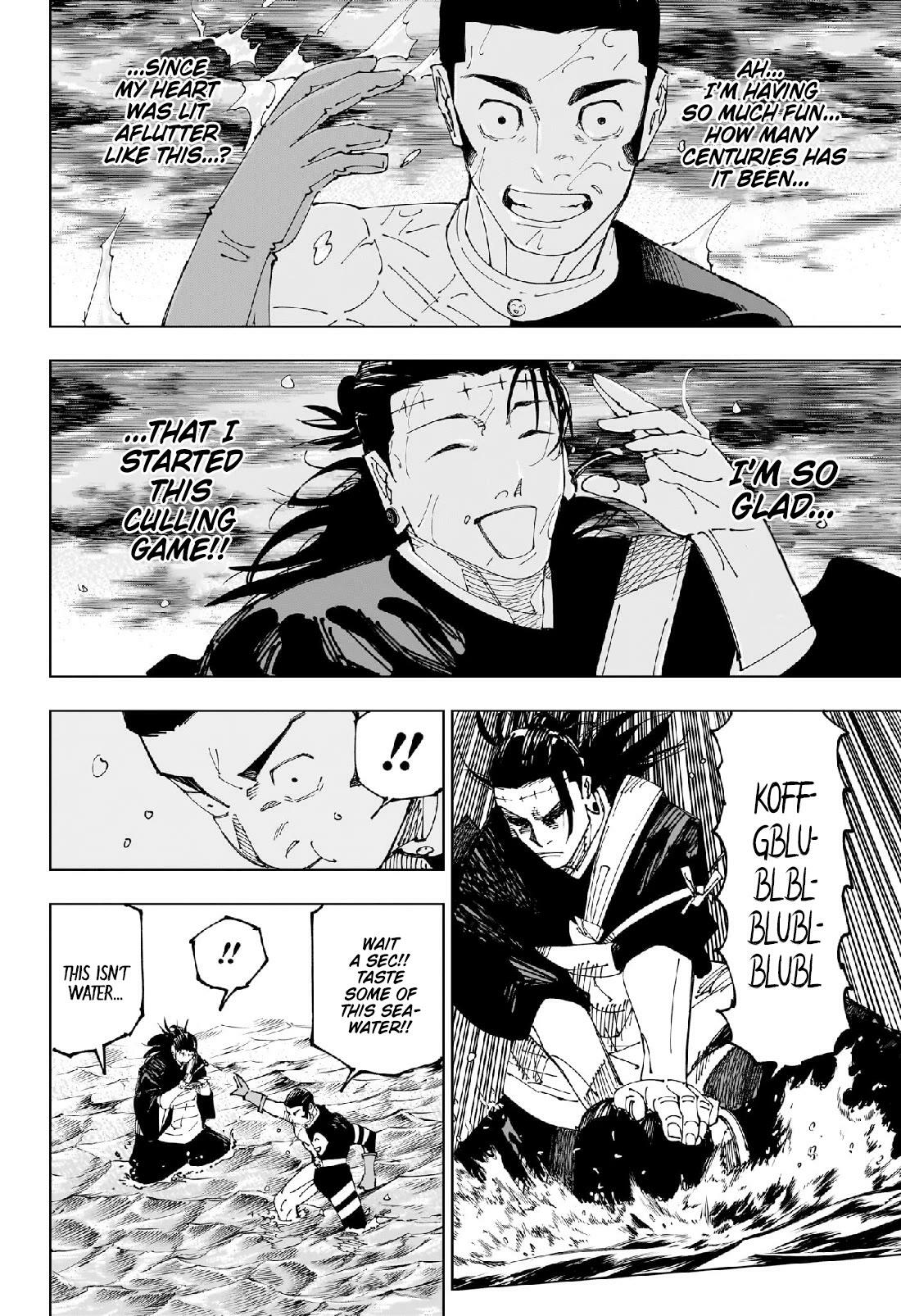 Jujutsu Kaisen Chapter 242: Idiot Survivor!! ~Soar Ever Higher~ page 16 - Mangakakalot