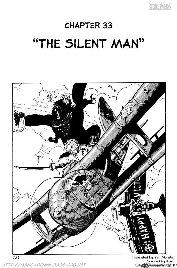 One Piece Chapter 33 : The Man Without Noise page 1 - Mangakakalot