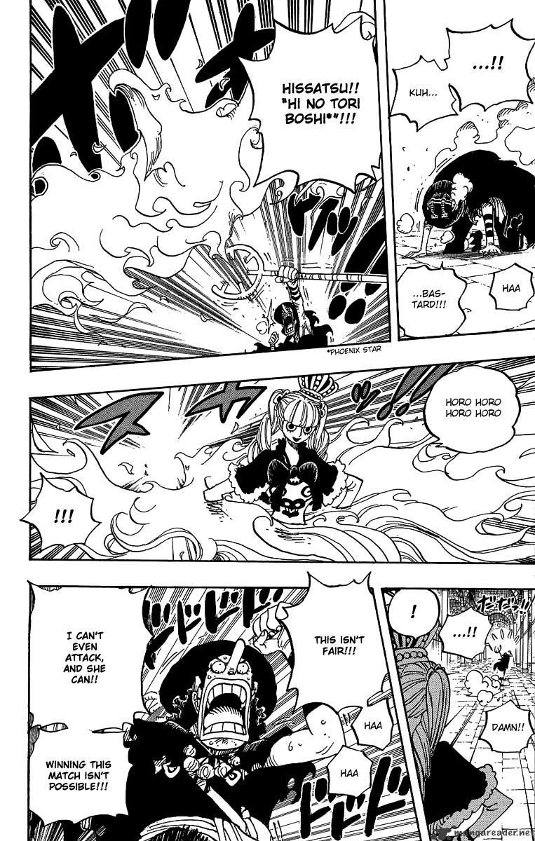 One Piece Chapter 465 : Pirate Usopp Vs. Mystrious Perona page 12 - Mangakakalot
