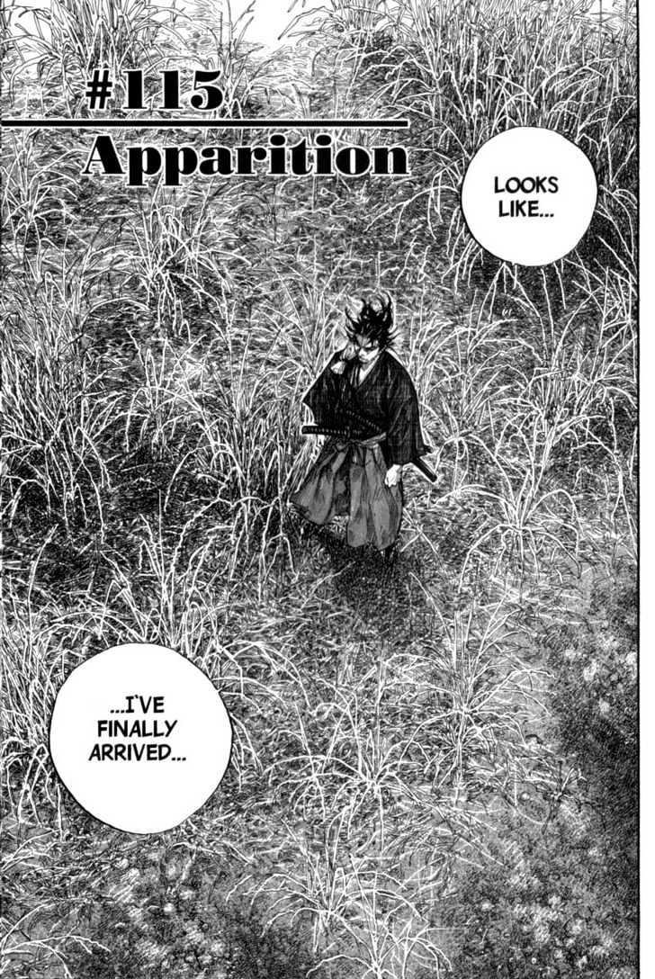 Vagabond Vol.12 Chapter 115 : Apparition page 1 - Mangakakalot