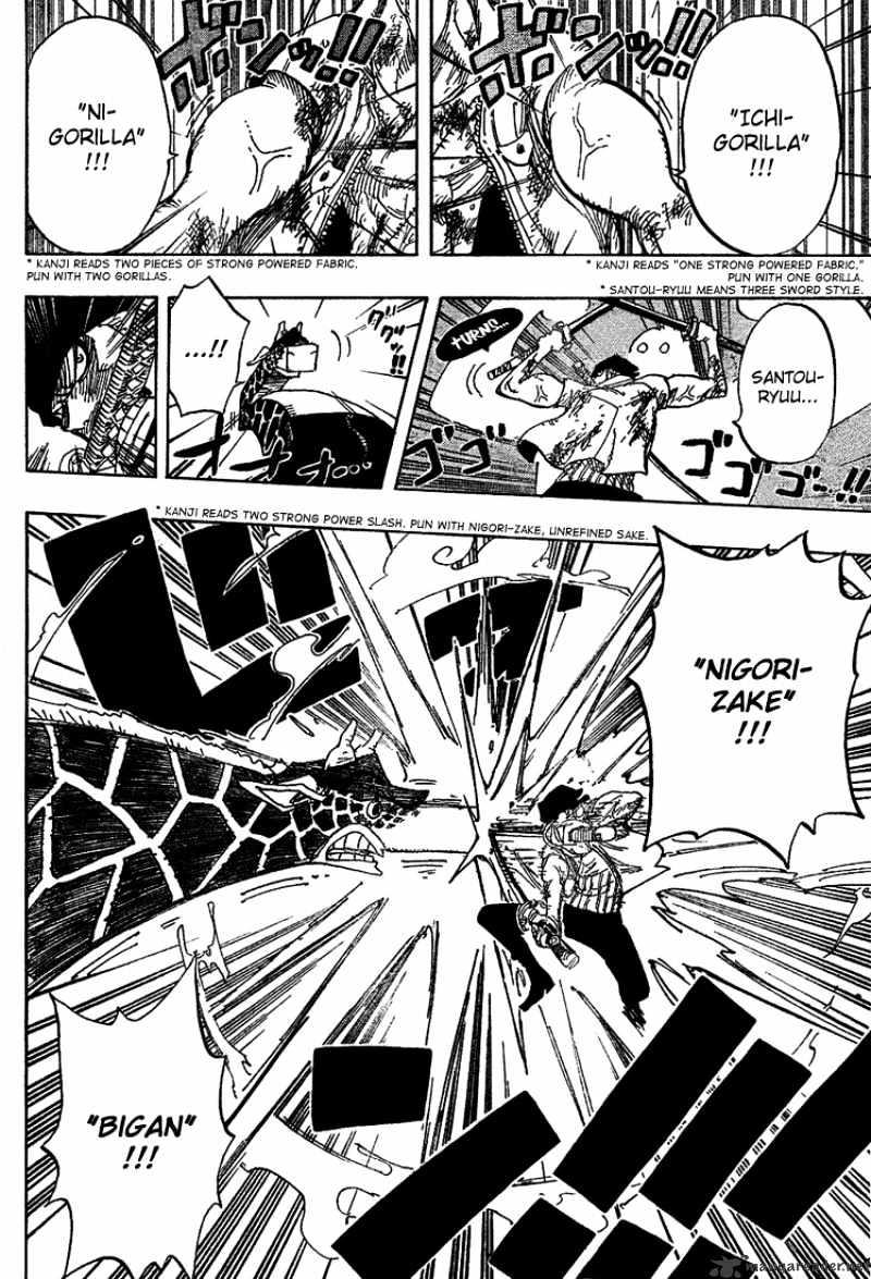 One Piece Chapter 416 : Zoro Vs Kaku page 18 - Mangakakalot