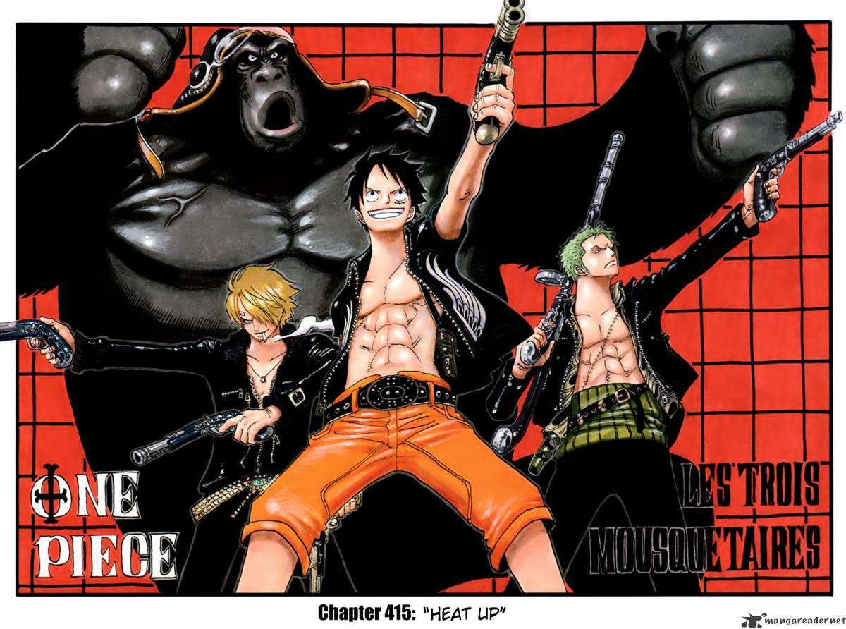 One Piece Chapter 415 : Heat Up page 1 - Mangakakalot
