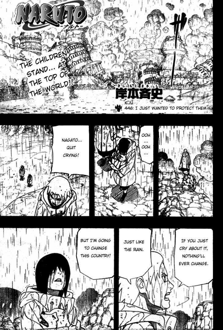 Vol.48 Chapter 446 – I Just Want to Protect Those Two | 1 page