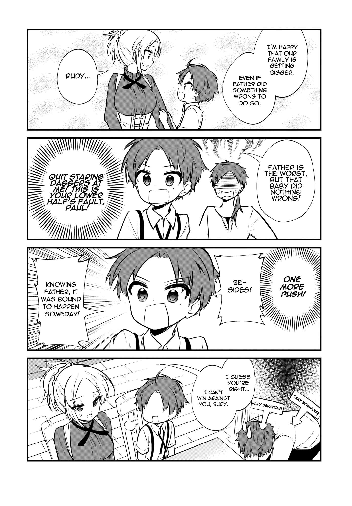 MUSHOKU TENSEI: EVEN IF IT'S A 4-KOMA, I'LL GET SERIOUS chapter-5 Page 7