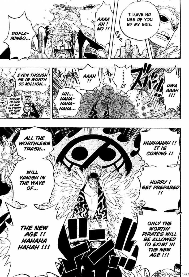One Piece Chapter 303 : The Pirates With Tones Of Gold page 9 - Mangakakalot