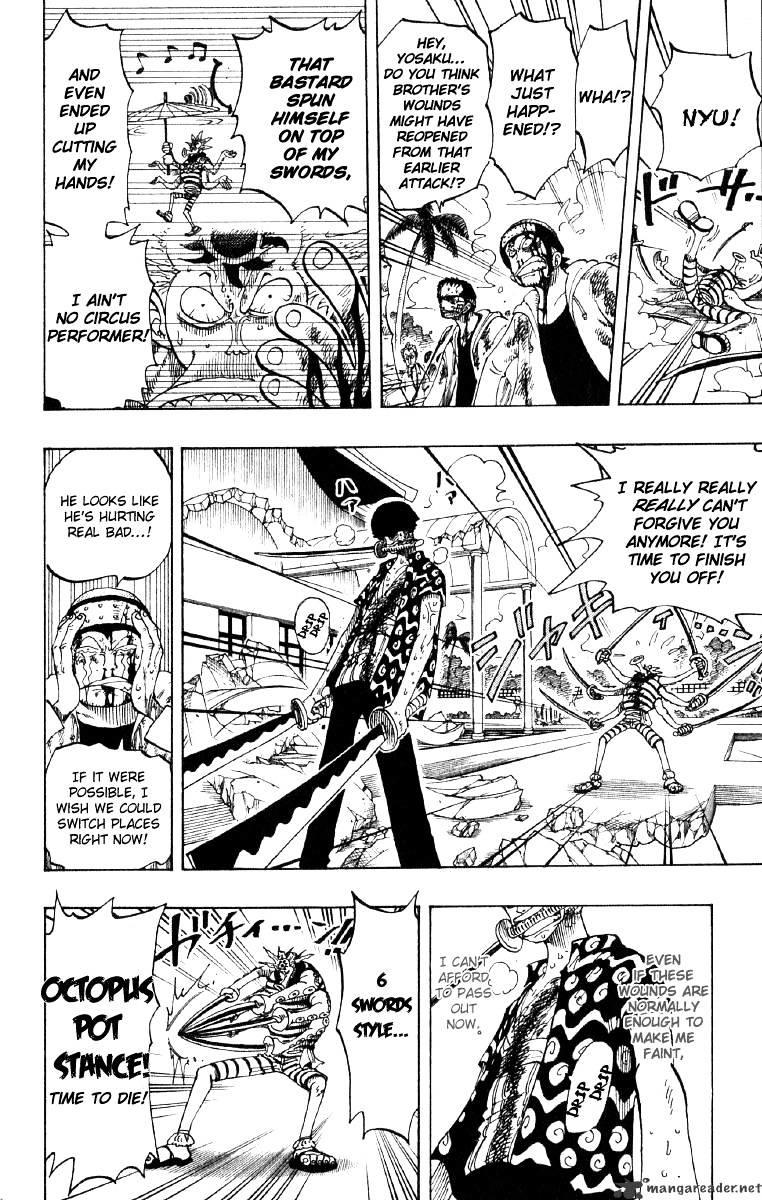 One Piece Chapter 85 : Three Swords Vs Six Swords page 14 - Mangakakalot