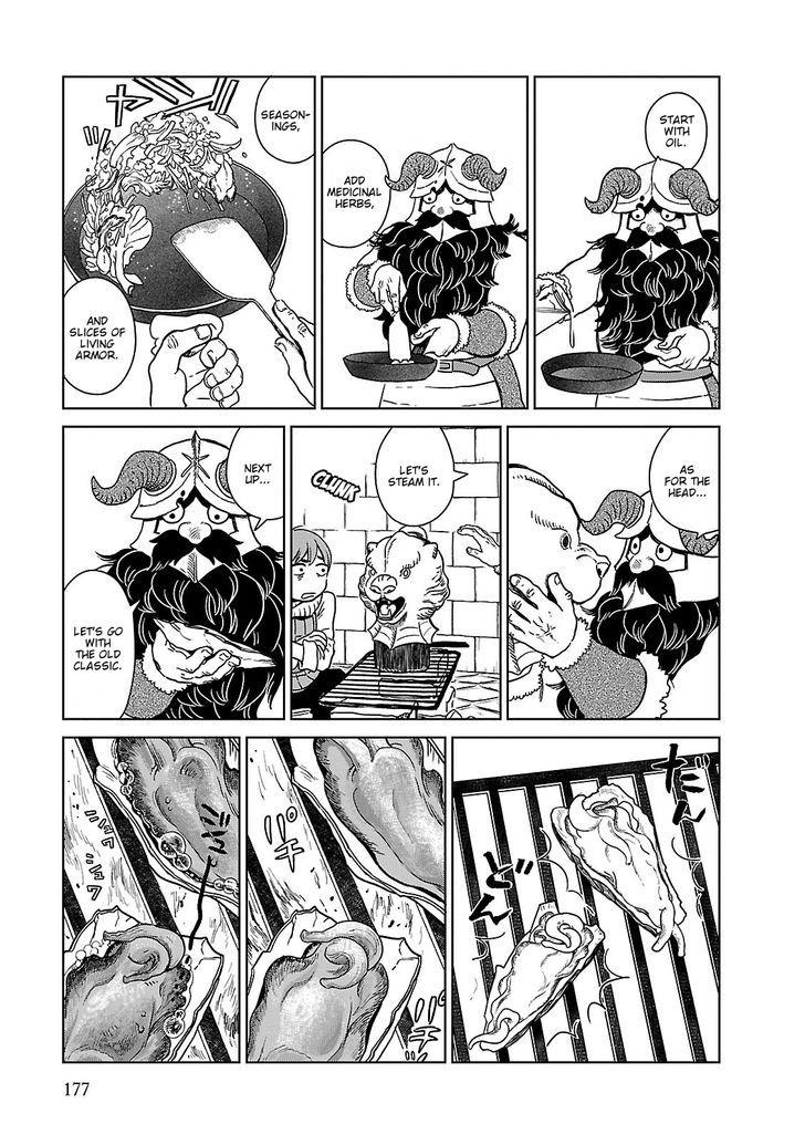 Dungeon Meshi Chapter 7 : Living Armor (Part 2) page 17 - Mangakakalot