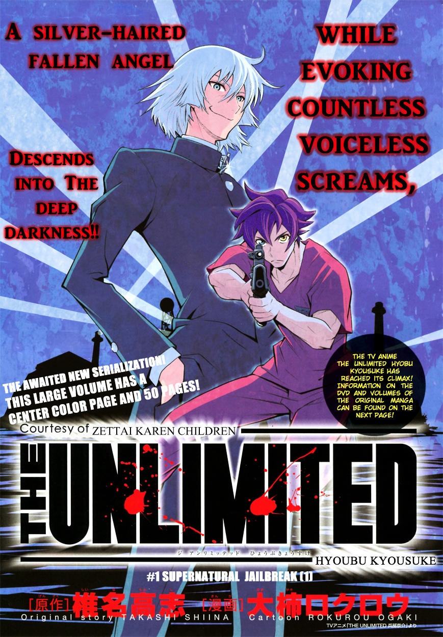 Read Zettai Karen Children The Unlimited Hyoubu Kyousuke Chapter 1 Supernatural Jailbreak 1 On Mangakakalot