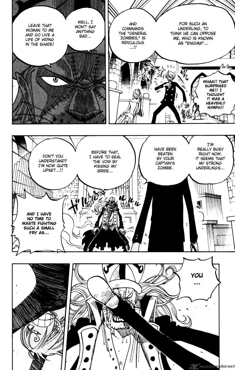 One Piece Chapter 463 : Pirate Sanji Vs. Mystrious Absalom page 14 - Mangakakalot