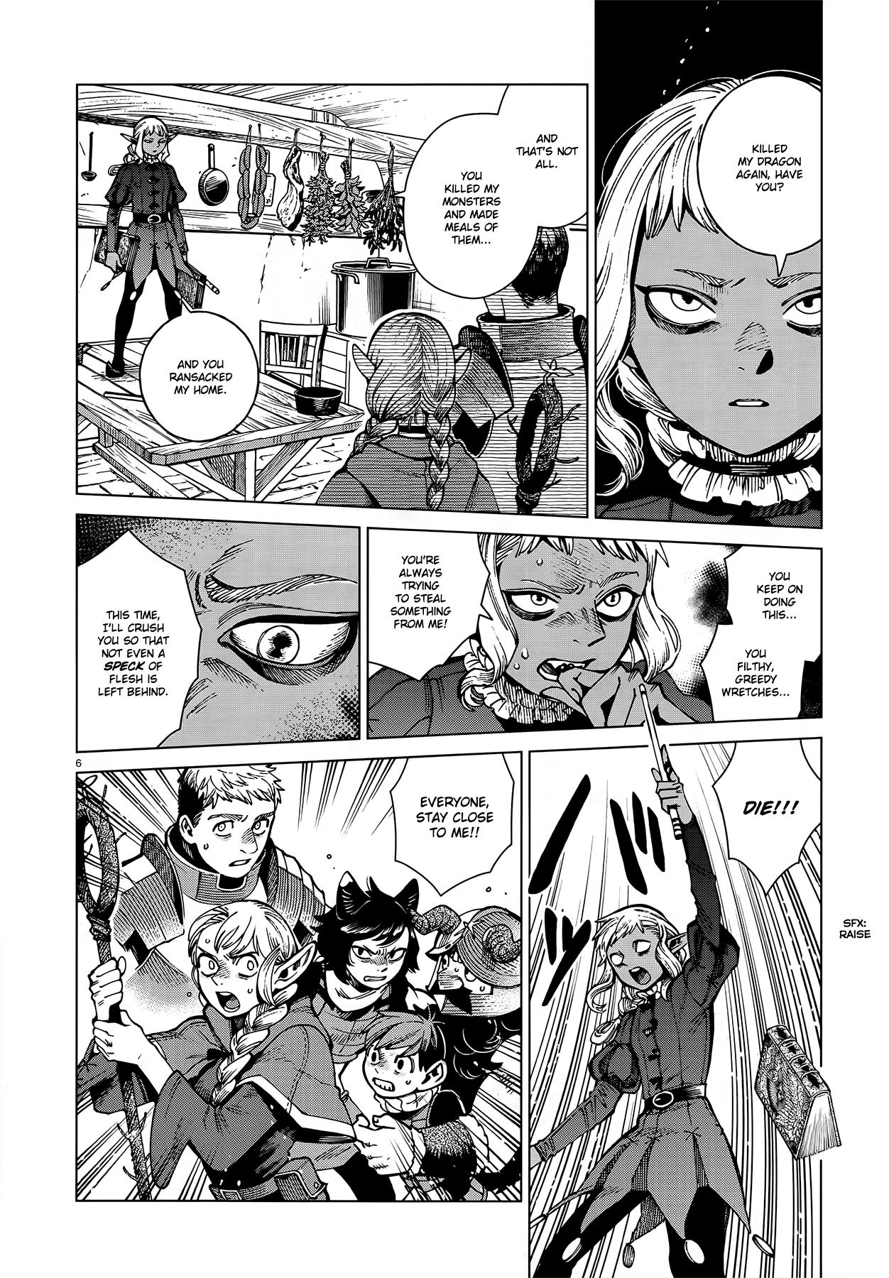 Dungeon Meshi Chapter 69: Thistle Ii page 6 - Mangakakalot