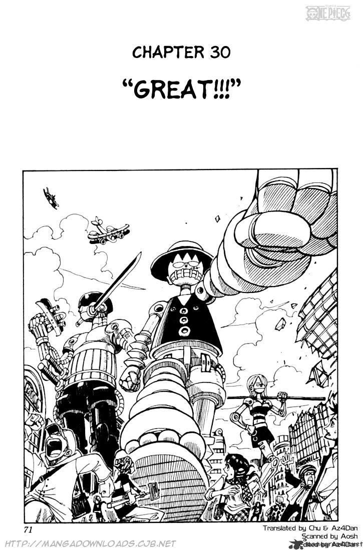 One Piece Chapter 30 : Great page 1 - Mangakakalot