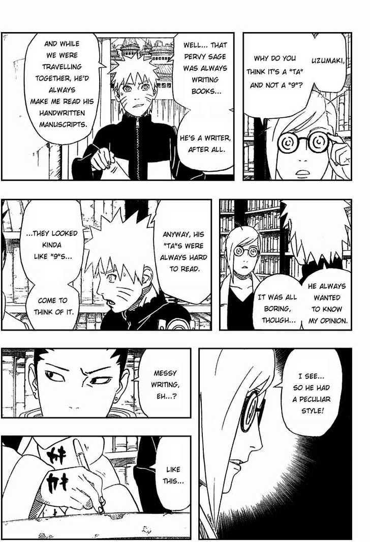 Vol.44 Chapter 407 – Addressed to Naruto | 5 page