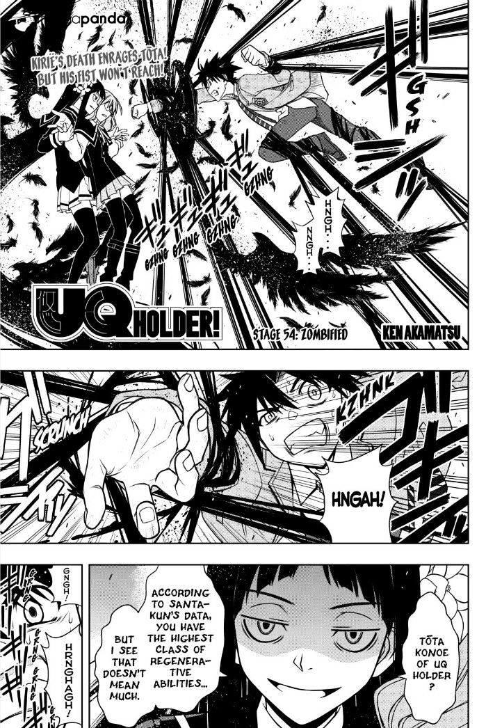 Read Uq Holder Chapter 54 On Mangakakalot