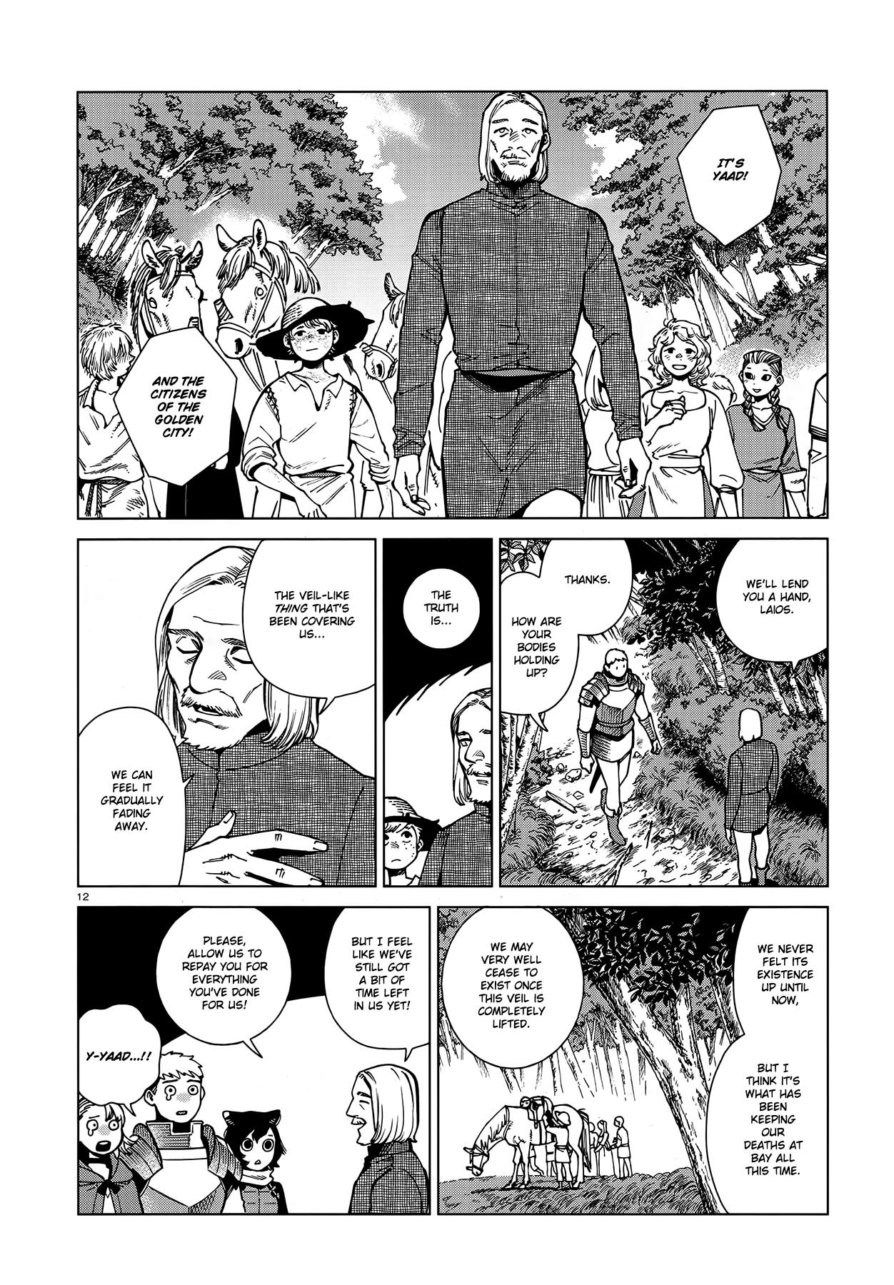 Dungeon Meshi Chapter 93: Falin I page 12 - Mangakakalot