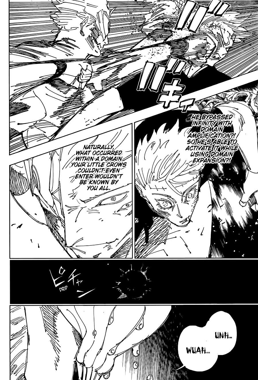 Jujutsu Kaisen Chapter 262: The Decisive Battle In The Uninhabited, Demon-Infested Shinjuku ㉞ page 8 - kaisenjujutsu.com