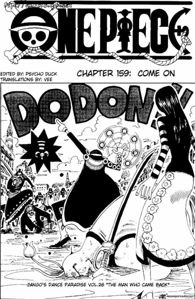 One Piece Chapter 159 : Come On page 1 - Mangakakalot