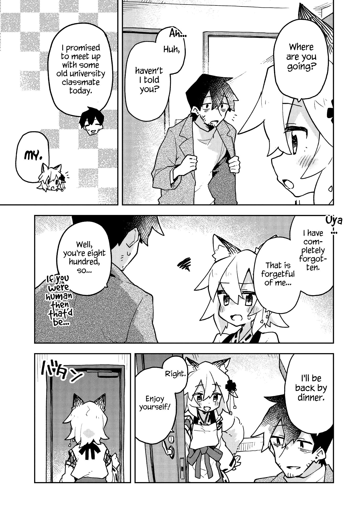 Sewayaki Kitsune No Senko-San Chapter 45 page 3 - Mangakakalot