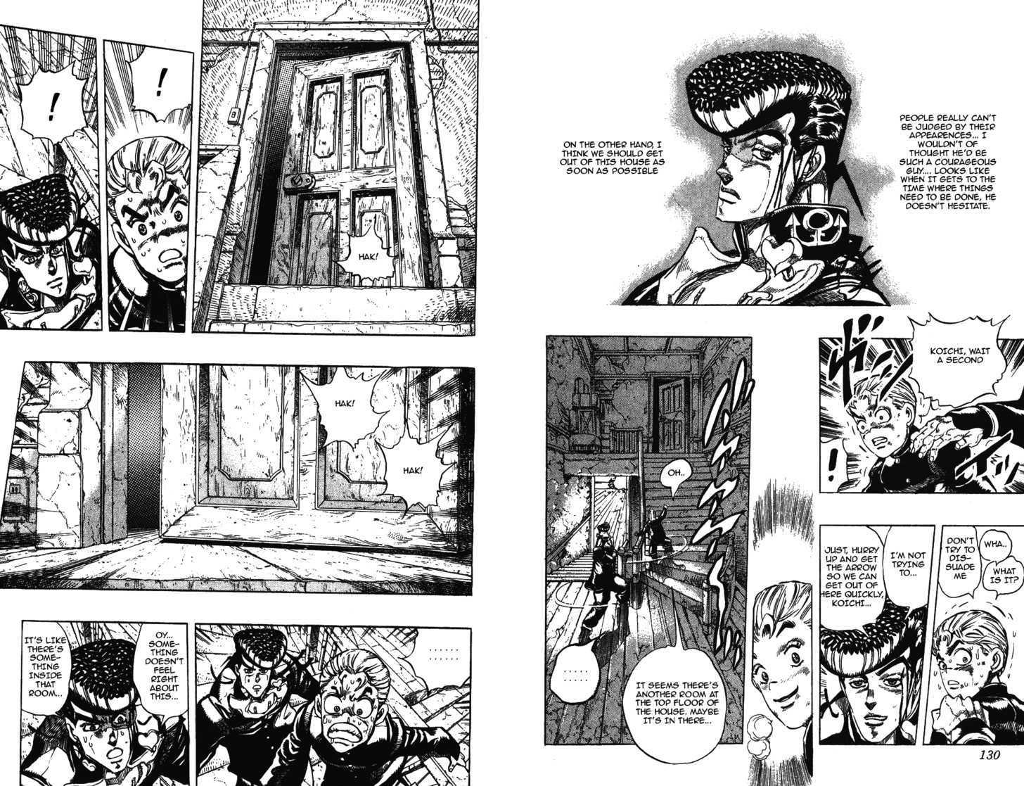 Jojo's Bizarre Adventure Vol.30 Chapter 281 : Nijimura Brothers Part 8 page 3 - 