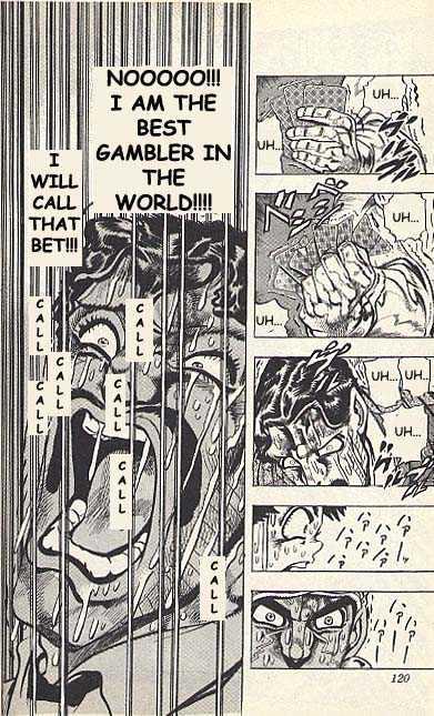 Jojo's Bizarre Adventure Vol.23 Chapter 216 : D'arby The Gambler Pt.6 page 12 - 