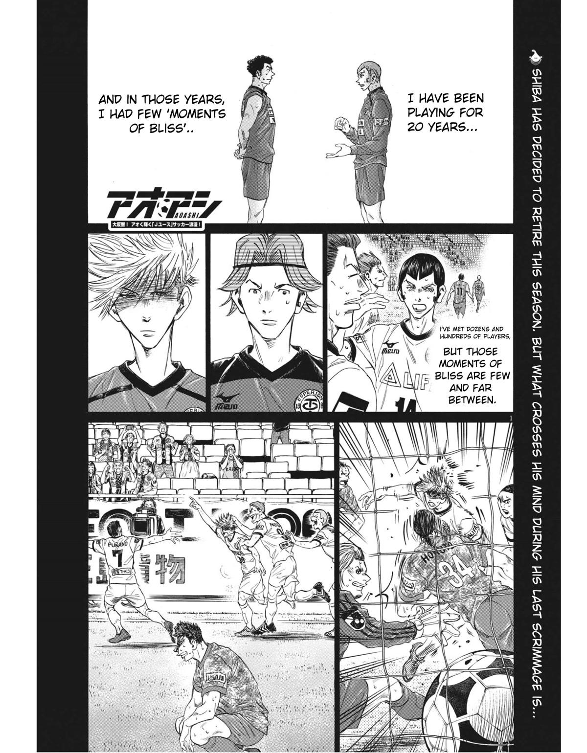 Ao Ashi, Chapter 342 - Ao Ashi Manga Online