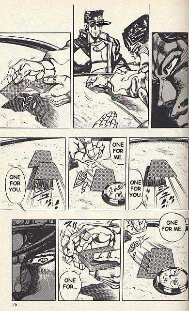 Jojo's Bizarre Adventure Vol.23 Chapter 214 : D'arby The Gambler Pt.4 page 7 - 