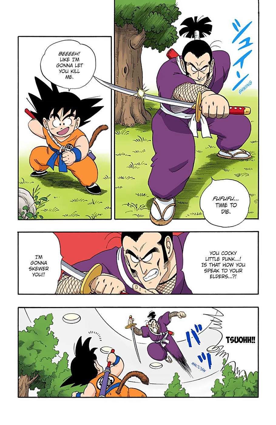 Dragon Ball - Full Color Edition Vol.5 Chapter 61: Ninpō! The 4½ Tatami Counter!! page 3 - Mangakakalot