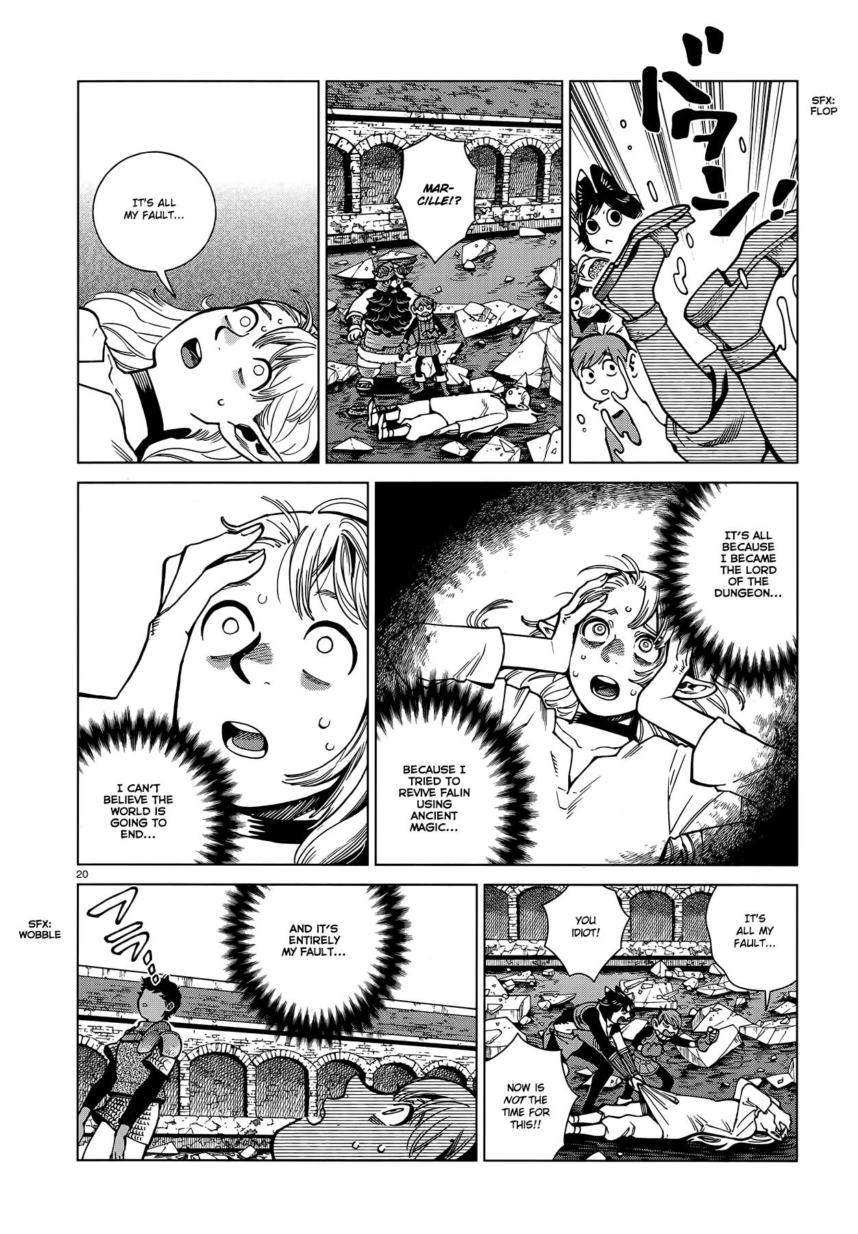 Dungeon Meshi Chapter 90: Winged Lion V page 19 - Mangakakalot