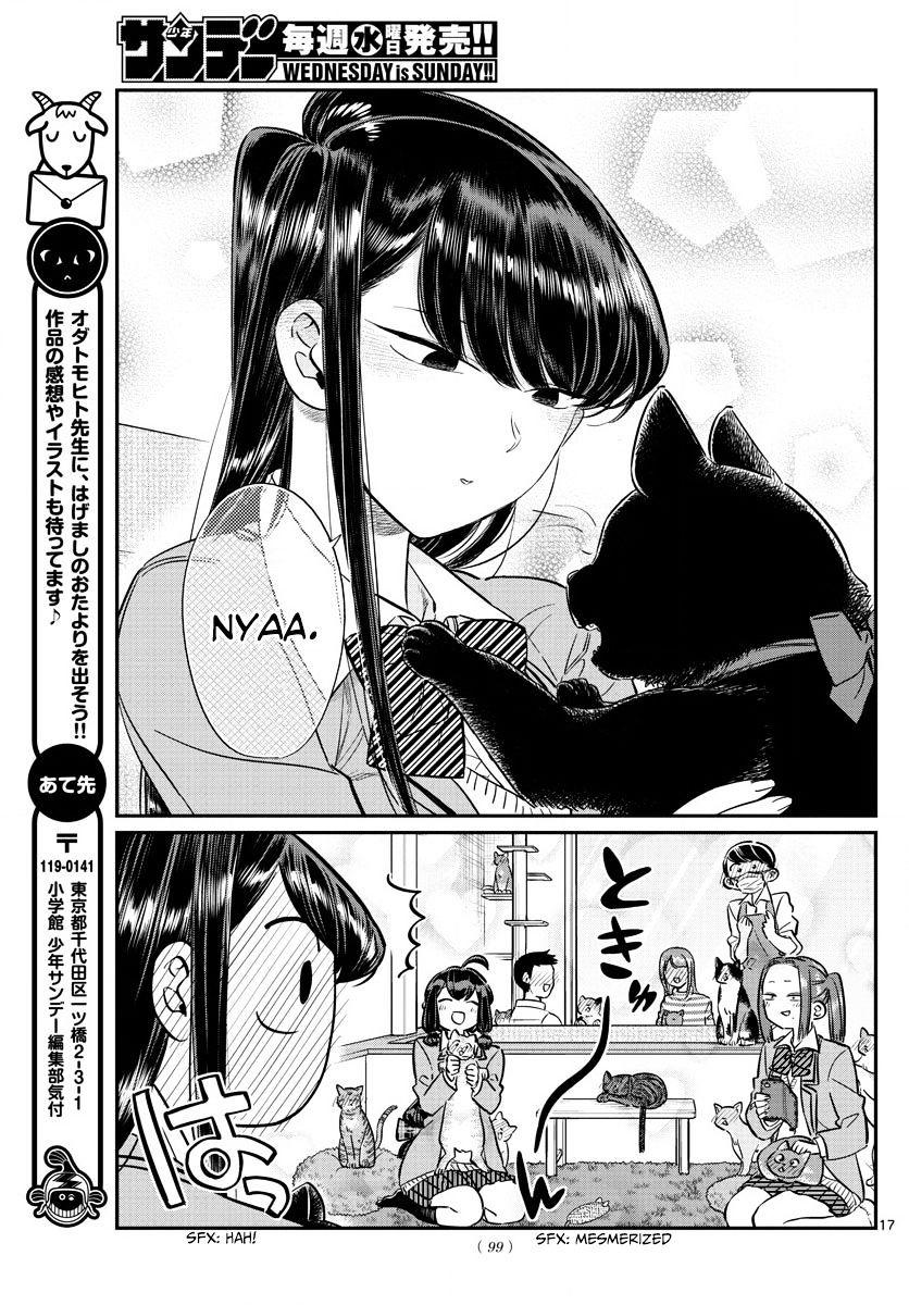 Komi-San Wa Komyushou Desu Vol.6 Chapter 81: Cat Cafe page 17 - Mangakakalot