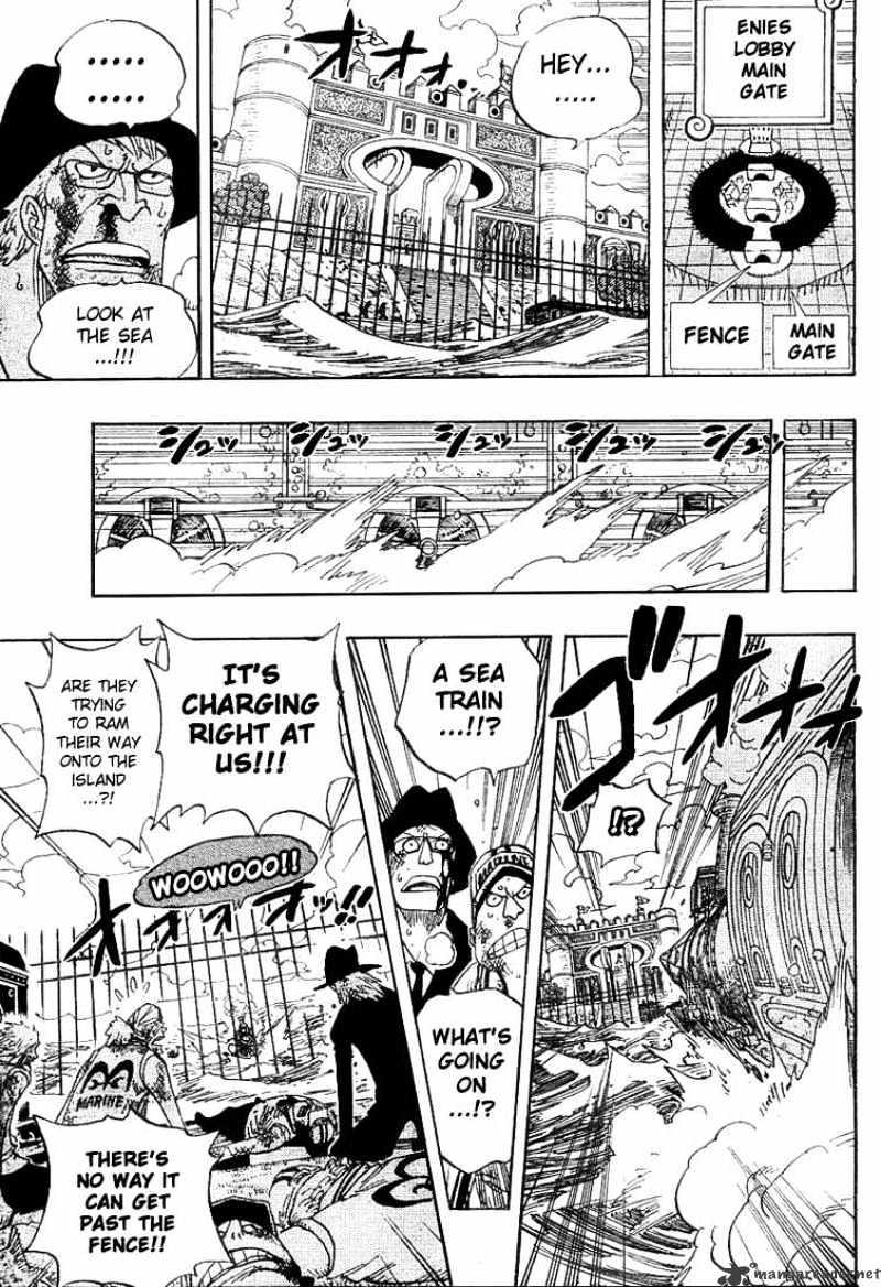 One Piece Chapter 380 : The Train S Arrival At Enies Lobby Main Land page 7 - Mangakakalot