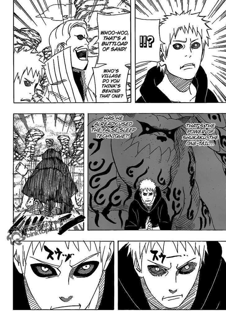Vol.58 Chapter 546 – Confrontation of the Old and New Kage!! | 9 page