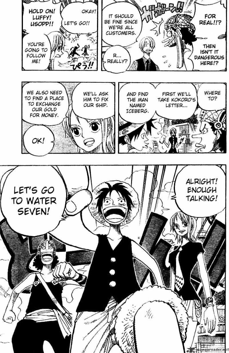 One Piece Chapter 323 : The City Of Water, Water Seven page 12 - Mangakakalot