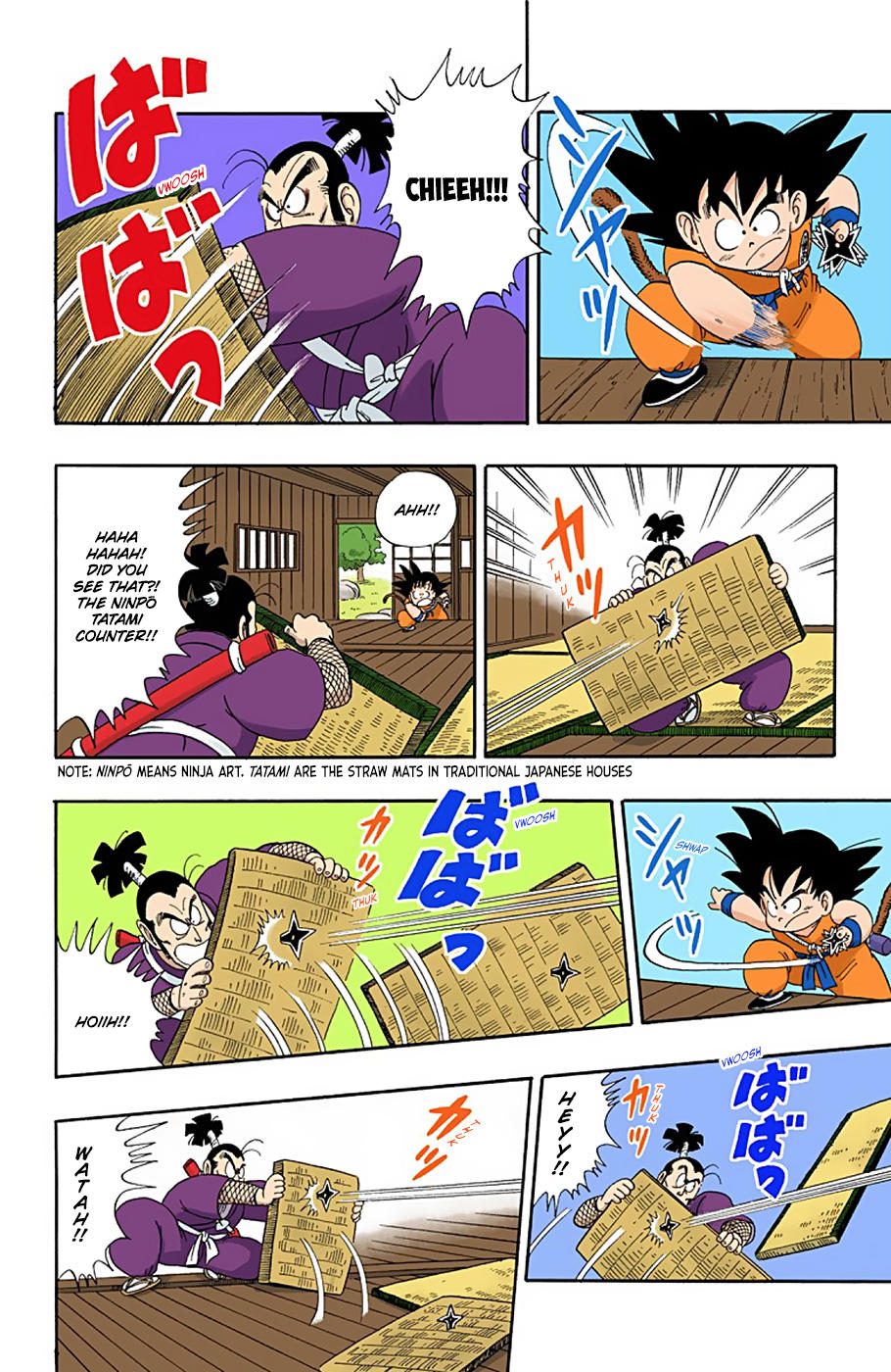 Dragon Ball - Full Color Edition Vol.5 Chapter 61: Ninpō! The 4½ Tatami Counter!! page 14 - Mangakakalot