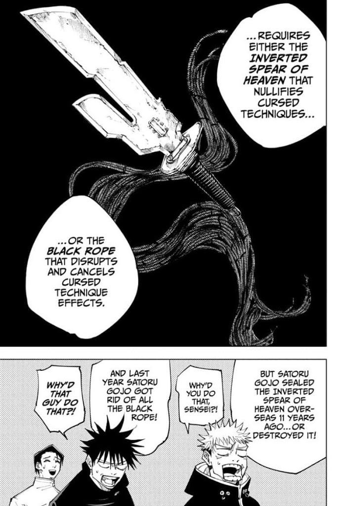 Jujutsu Kaisen Chapter 145: The Back page 17 - Mangakakalot