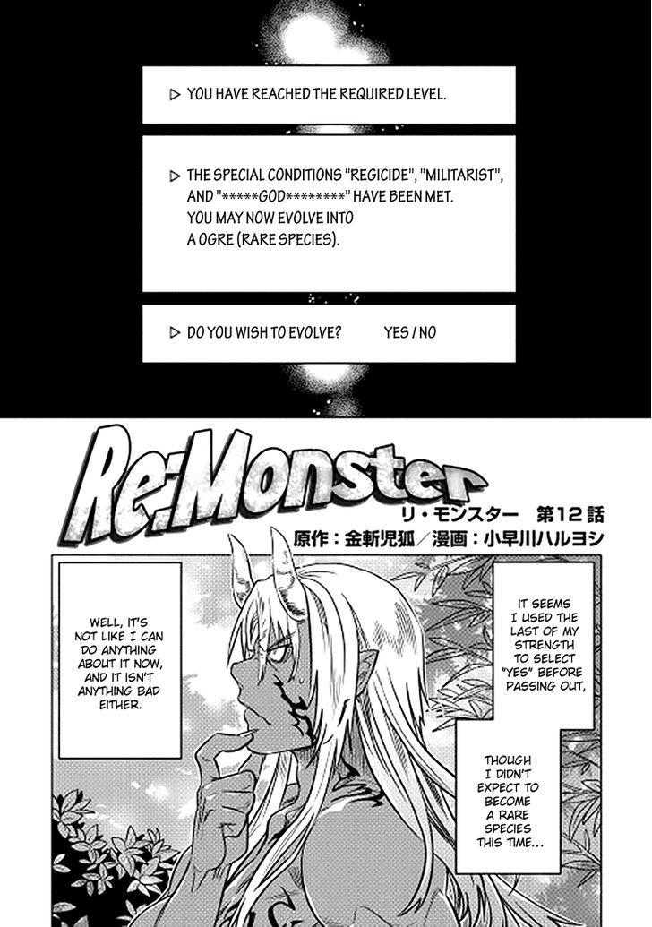 Re:monster Chapter 12 page 1 - Mangakakalot