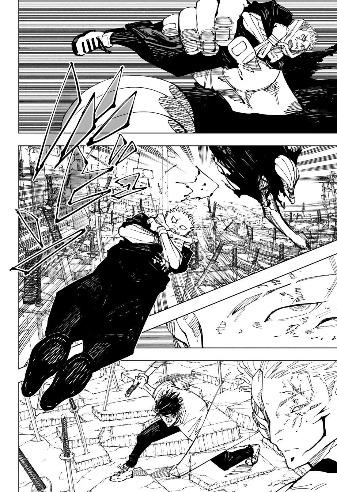 Jujutsu Kaisen Chapter 250: The Decisive Battle In The Uninhabited, Demon-Infested Shinjuku ㉒ page 7 - kaisenjujutsu.com