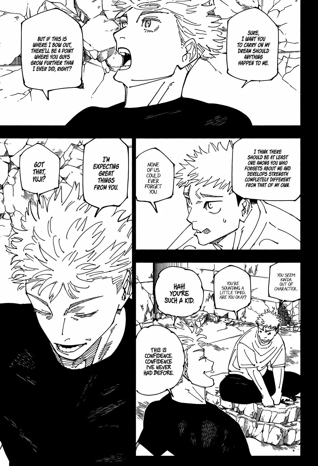 Jujutsu Kaisen Chapter 271 page 16 - kaisenjujutsu.com