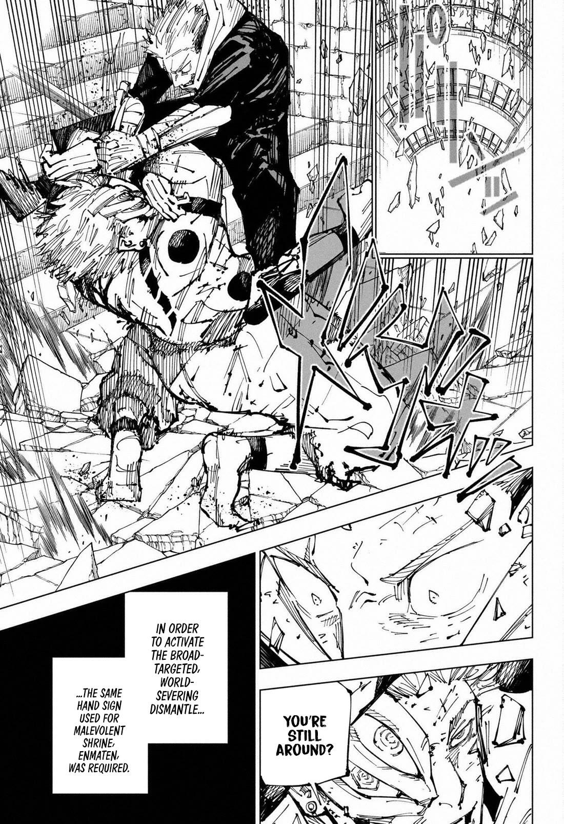 Jujutsu Kaisen Chapter 255: The Decisive Battle In The Uninhabited, Demon-Infested Shinjuku ㉗ page 16 - kaisenjujutsu.com